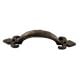 Antique Fleur De Lis Medium Metal Cabinet Handles